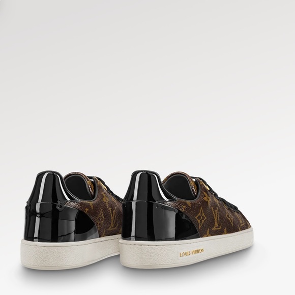 Louis Vuitton Monogram Frontrow Sneaker 38 Excellent Conditon - Picture 5 of 13